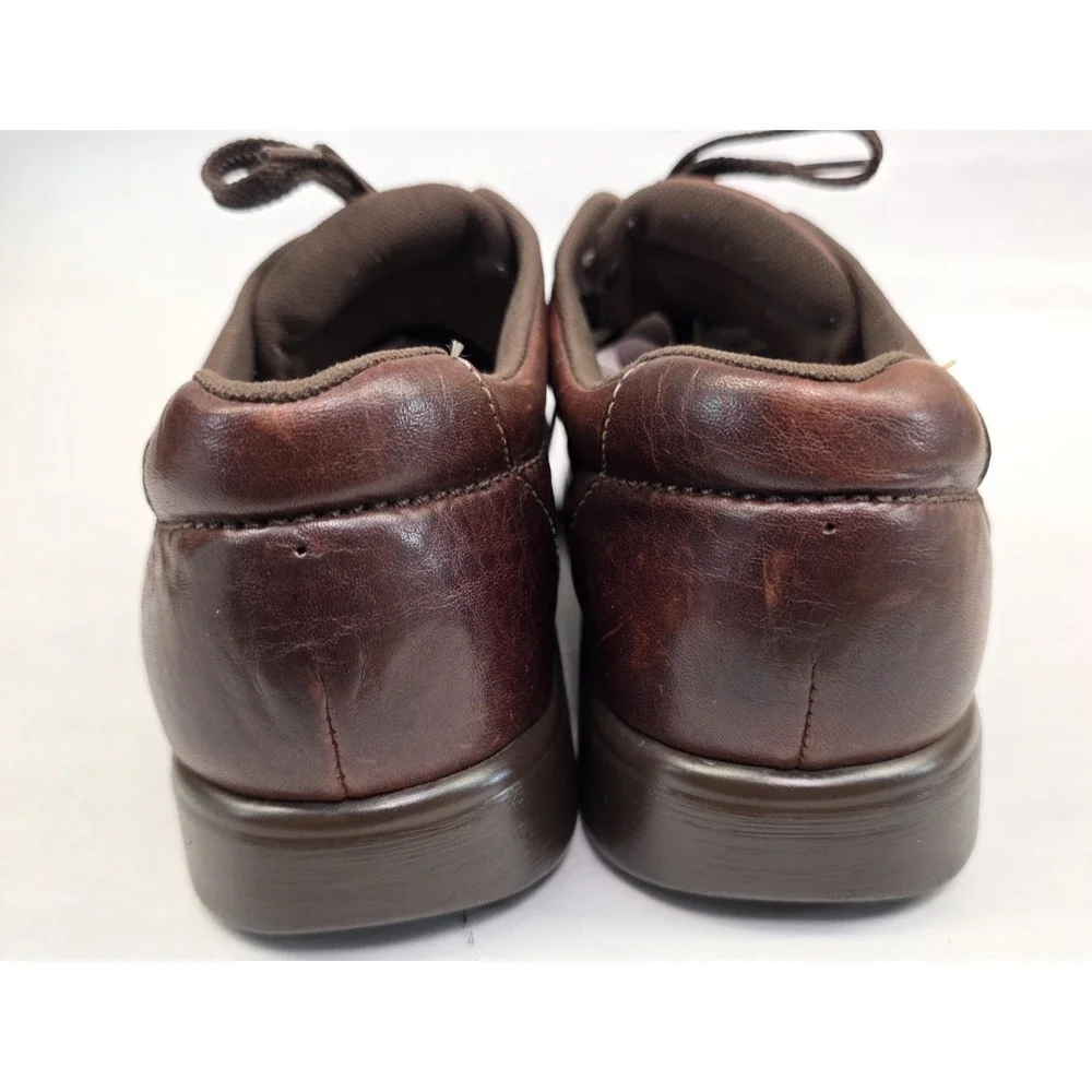 SAS Bout Time (7.5 M) Shoes Mens Burgundy Leather USA Walking Sneakers